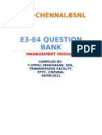 E3 E4 Management Question Bank