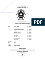 Percobaan Ix Analisa Kualitatif Biomolekul