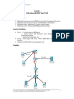 Praktikum Jaringan Komputer UGM Modul 3 DHCP Dan NAT