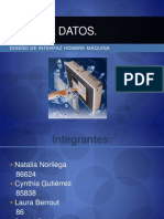 Base de Datos.: Diseño de Interfaz Hombre-Máquina