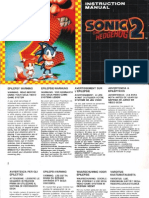 Booklet Ita Sonic 2 MD PDF