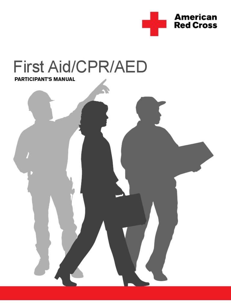 First Aid CPR AED Participant's Manual PDF Hiv/Aids Hepatitis B