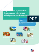 INSTITUT DE VEILLE SANITAIRE - Exposition de La Population Française Aux Substances Chimiques de L'environnement