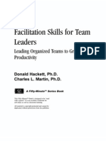 Facilitation Skills For Team Leaders - 1560521996