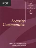 Download Security Communities - Adler  Barnett Eds by Petru Marius Sabou SN139041927 doc pdf