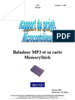 Baladeur MP3 Et MemoryStick