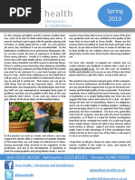 Download Dixon Health Newsletter May 2013 by Dixon Health SN139043817 doc pdf