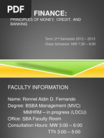Download Basic Finance - Introduction by Ronnel Aldin Fernando SN139043850 doc pdf
