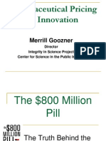 Big Pharma Pricing and Innovation