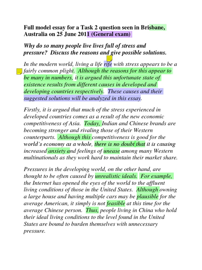 quality of life essay