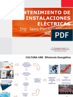 capacitacion mantenimiento de instalaciones eléctricas