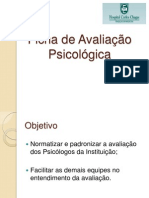 Ficha de Avaliação Psicológica