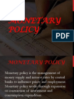 Monetary Policy 