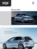 Golf VI UK Brochure - VW Golf Mk6