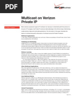 WP Multicast On Verizon Private Ip en XG