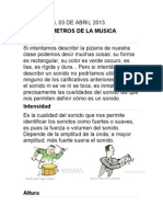 Guia Musica Parametros