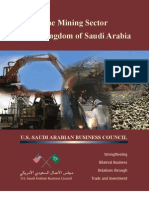 Mining Sector - KSA PDF