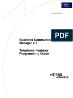 BCM 2.5 Telephone Features Programming Guide - Version 2