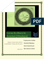 Coran Ro.Meca în Română [Obedeya]