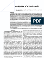 A Pilot Plant Investigation of A Kinetic Model For Flotation