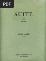 Suite Pour Guitare Op. 114