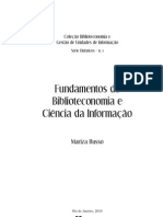 Fundamentos de Biblioteconomia