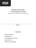 Download Mobile Advertisingin the Hispanic market-Where are we and where are we going by Ansible Mobile SN13907021 doc pdf