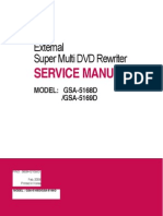 External Super Multi DVD Rewriter: Service Manual
