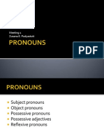 Unit 1 Pronouns