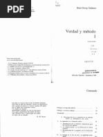 Gadamer Verdad y Metodo Numerado OCR