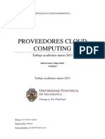 Proveedores de cloud computing