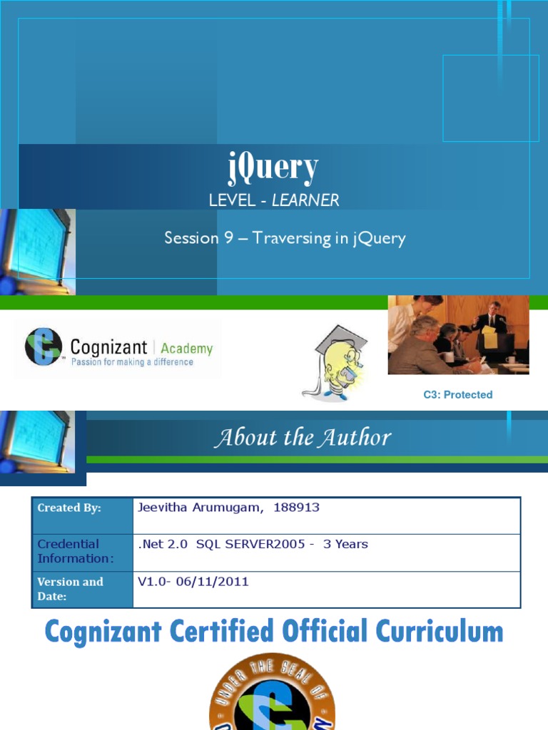 RIO 6 Jquery Traversing v1.3 | PDF | J Query | Areas Of Computer Science