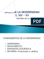 Bases de La Modernidad