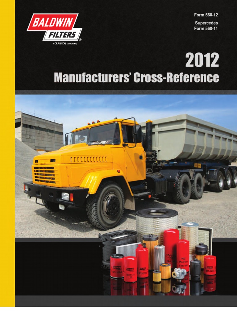 Manufacturers Cross Reference