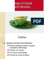 Design of Goods and Services