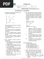 Lista de Exercc3adcios 2 2ano Diagrama de Fases e Propagac3a7c3a3o de Calor