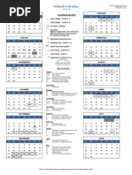 13-14 District Calendar