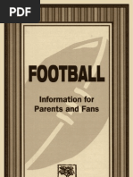 Download Football - Information for High School Parents and Fans by WB Press SN13912174 doc pdf