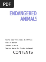 Download Endangered Animals by Elina_Cyrus SN13912664 doc pdf