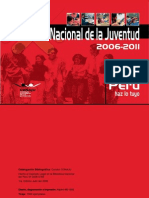 Plan Nacional de La Juventud 2006