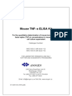 MEC1003 Cytokine ELISA KitMouse TNF-α (96 tests × 2/6)