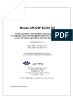 MEC1004 Cytokine ELISA kit Mouse GM-CSF (96 tests × 2/6)