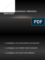 Procesos Pedagógicos y Prácticas Educativas