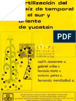 fertilizaciondelmaizdetemporalenelsuryorientedeyucatan