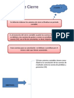 Asientos de Cierre