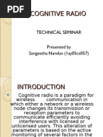 Download Cognitive Radio presentation by sangeetha_n SN13913678 doc pdf