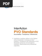 PVO Standards March 2, 2013