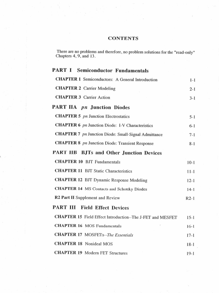 Semiconductor Device Fundamentals, 1st Edt. by Robert F. Pierret