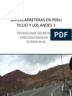 Supercarreteras Ticlio Peru 3