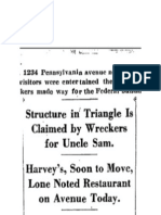 Structure in Triangle is Clamed by Wreckers for Uncle Sam